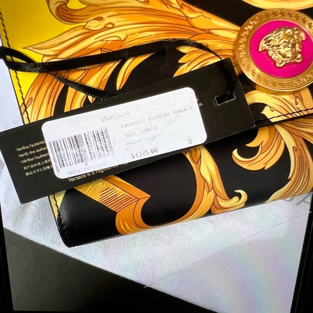 Versace The Goddess Clutch Collection Nero Multicolor - Picture 9 of 16